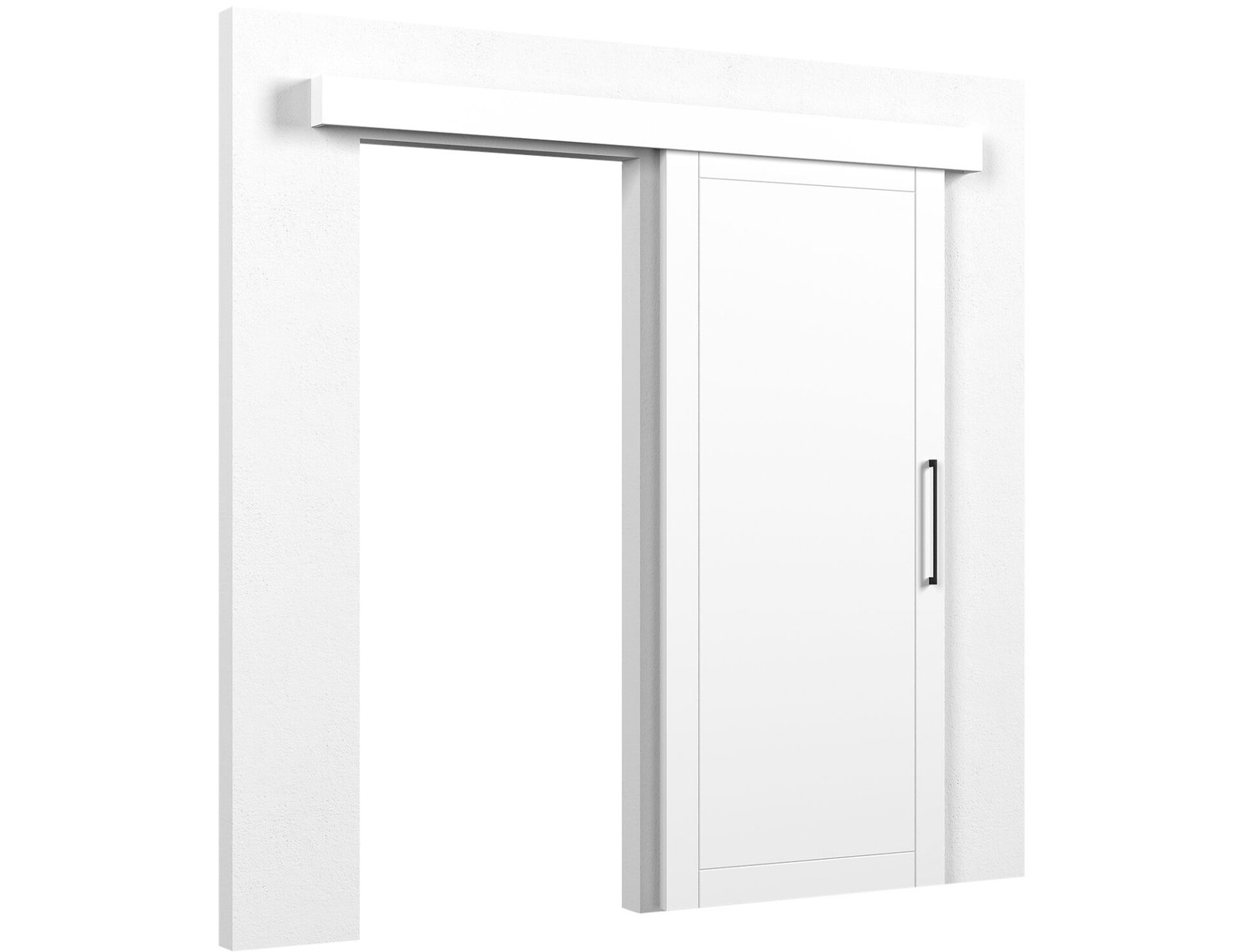 Charlise sliding door white