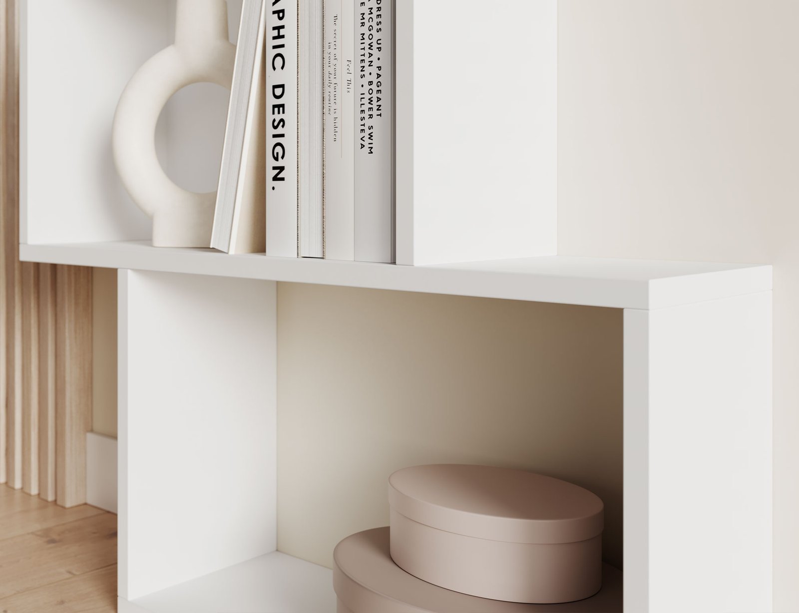 Sottis white bookcase - Image 5