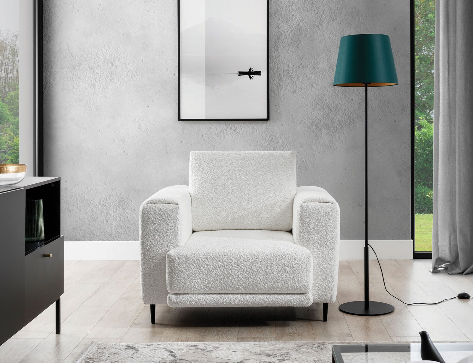 Vespillo, 38x38x154cm Standing 1A green/gold - Image 3