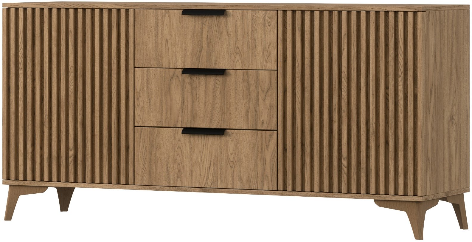 Entsian 150 Artisan oak chest of drawers