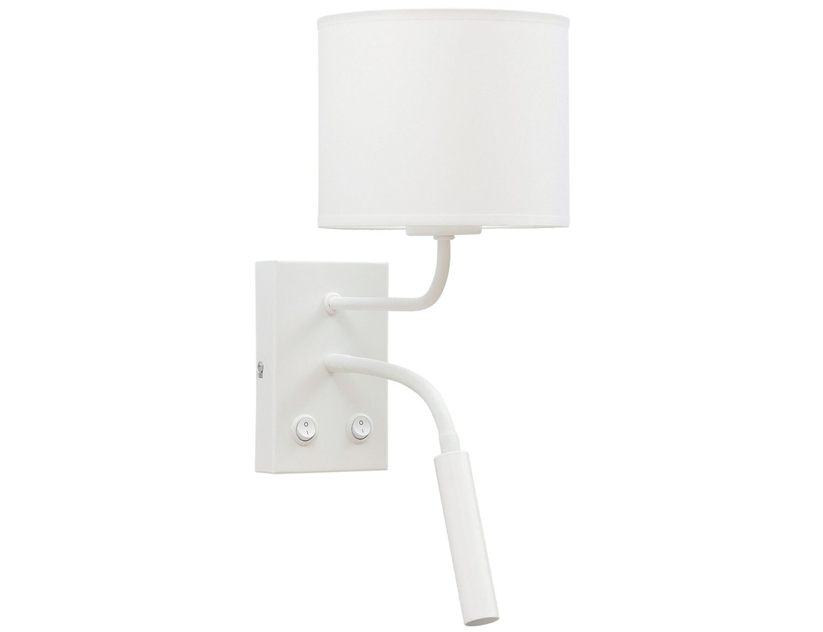 Vespillo, 18x26x38cm Wall lights, 2 white