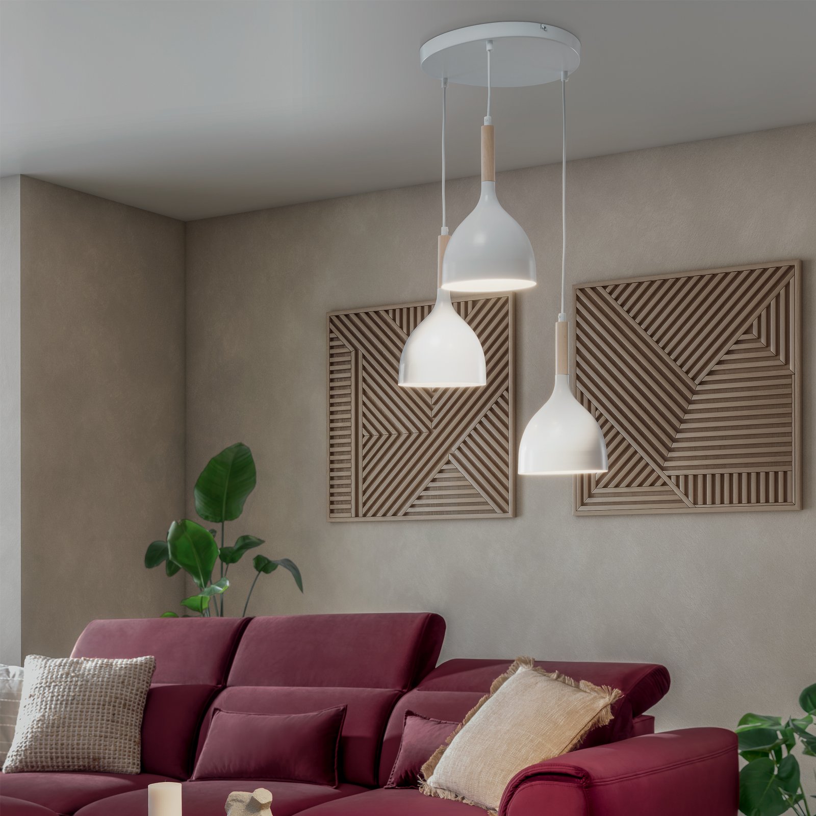 Woldes, 42x42x110cm Hanging 3 white - Image 4