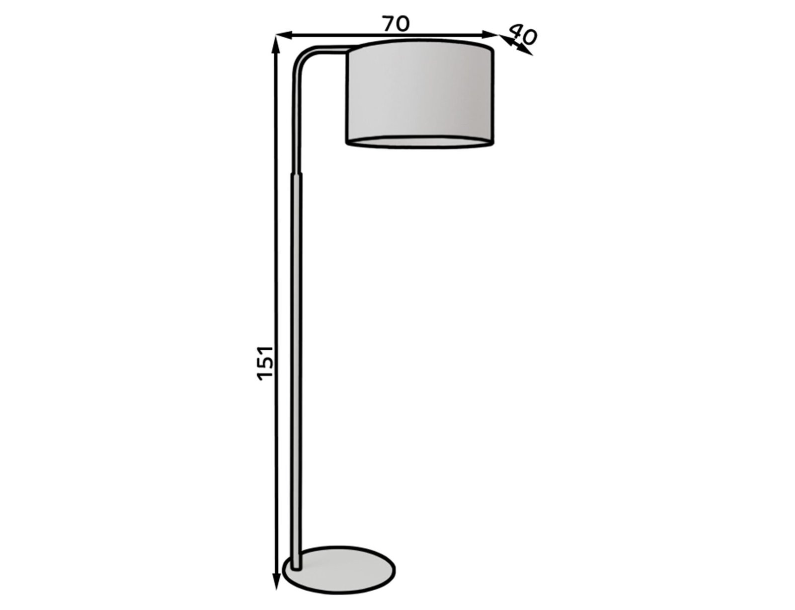 Vespillo, 40x70x151cm Freestanding 1B white/gold - Image 5