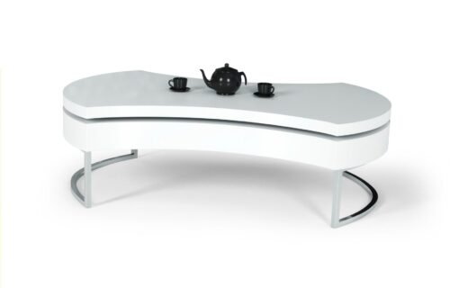 AUREA coffee table color: white
