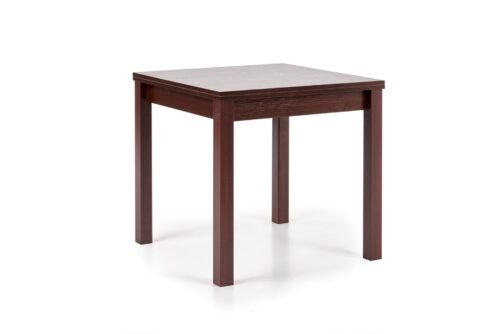 GRACJAN table color: dark walnut