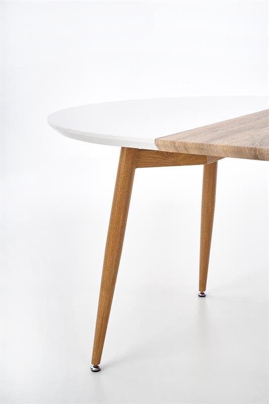 EDWARD extendable table, color: honey oak, - Image 5