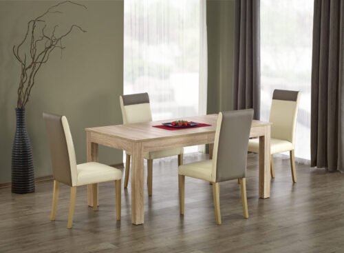 SEWERYN 160/300 cm extendable table, color: sonoma oak