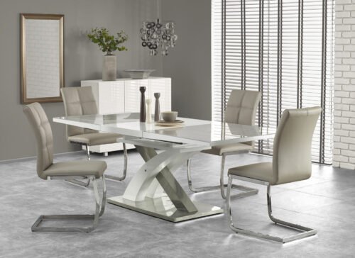 SANDOR 2-seat table, color: gray
