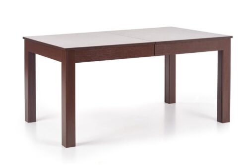 SEWERYN 160/300 cm extendable table, color: dark walnut