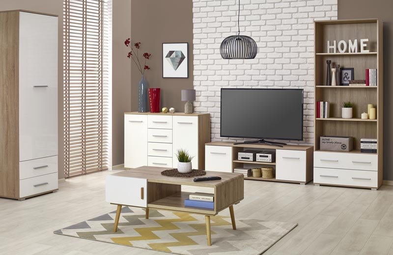 LIMA RTV1, color: sonoma oak / white - Image 3