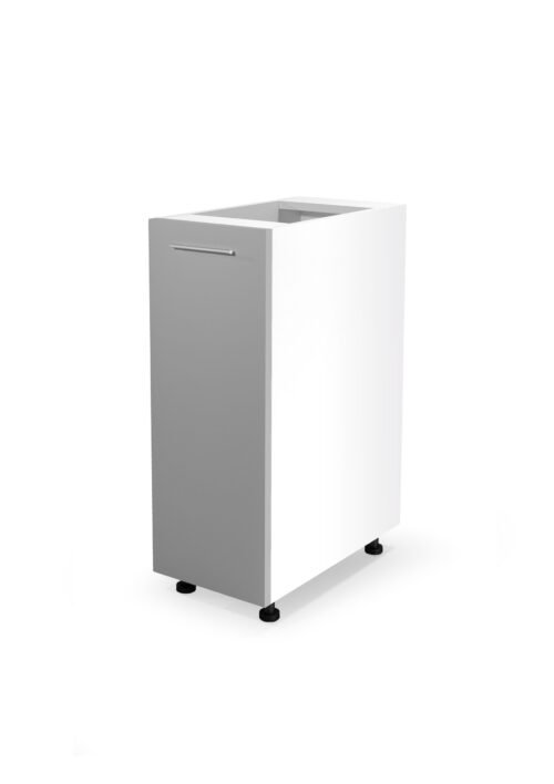 VENTO D-30/82 base cabinet, color: white / light gray