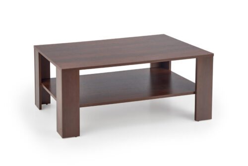 KWADRO table, color: dark walnut