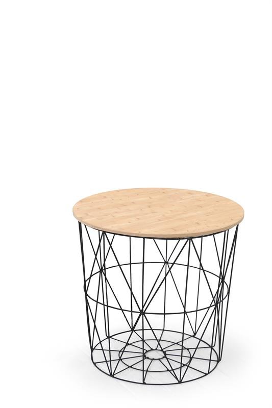 MARIFFA table, color: natural / black - Image 2
