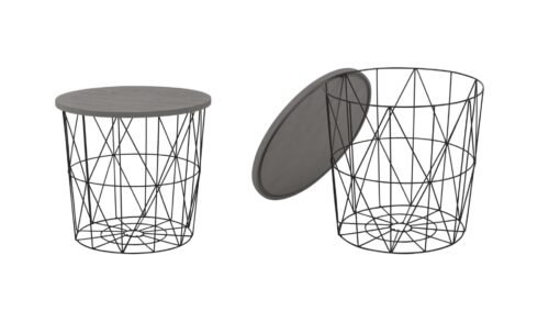 MARIFFA table, color: gray / black