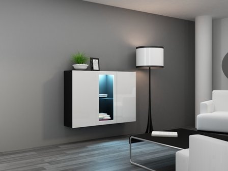 VIGO chest of drawers, black