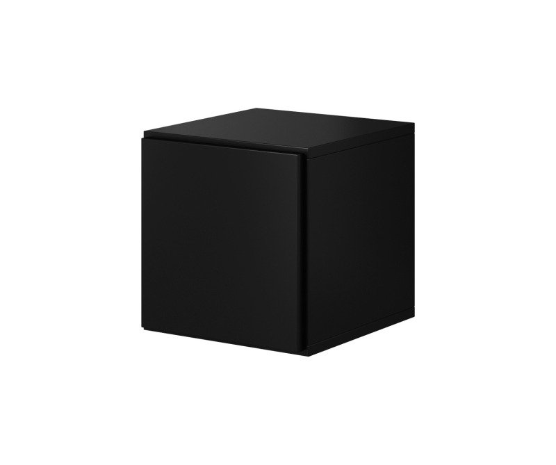 ROCO RO3 SQUARE CABINET, black/black