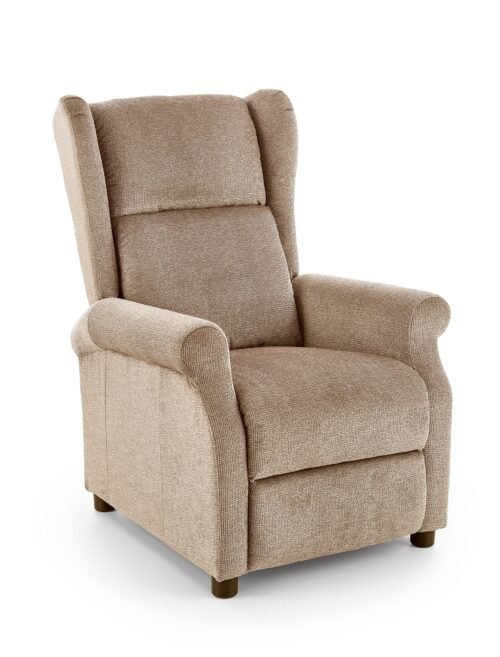 AGUSTIN reclining chair, color: beige