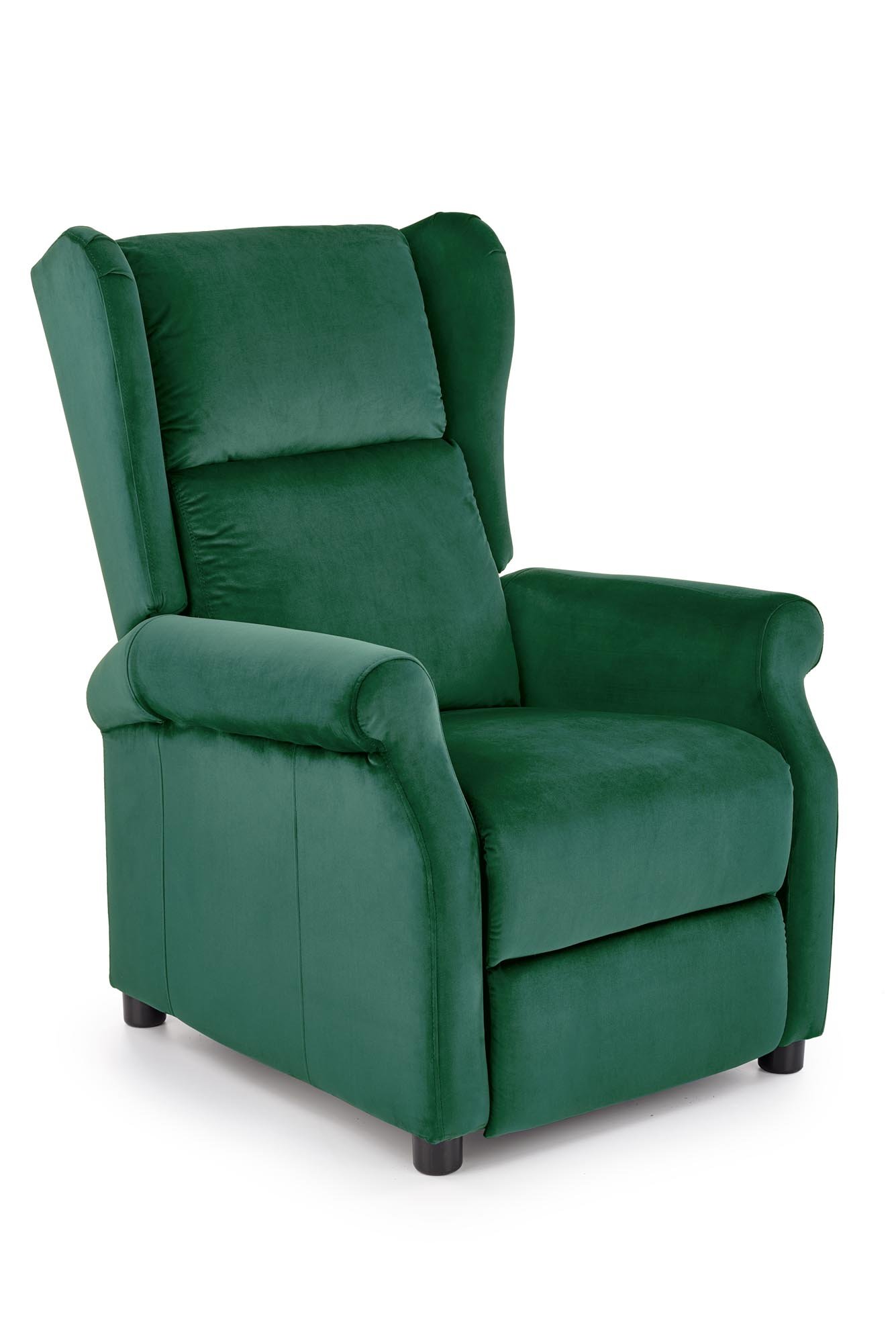 AGUSTIN 2 reclining chair, color: dark green
