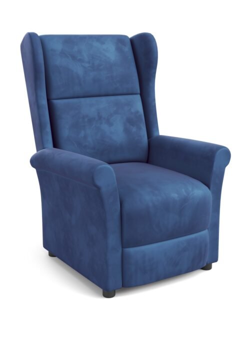 AGUSTIN 2 reclining chair, color: dark blue