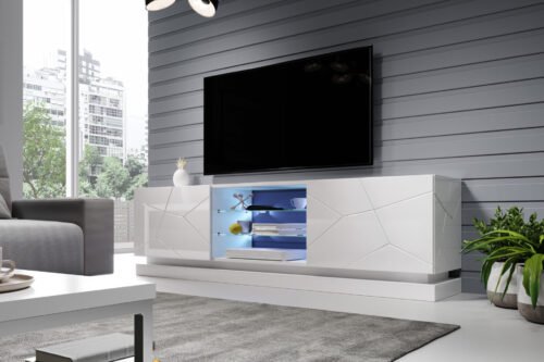 TV stand QIU 200 white