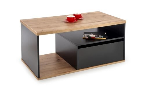 PANTERA table, color: Wotan oak / black