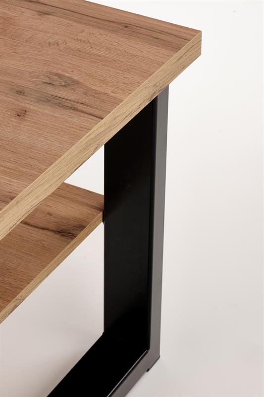 VENOM U coffee table color: oak/black - Image 4