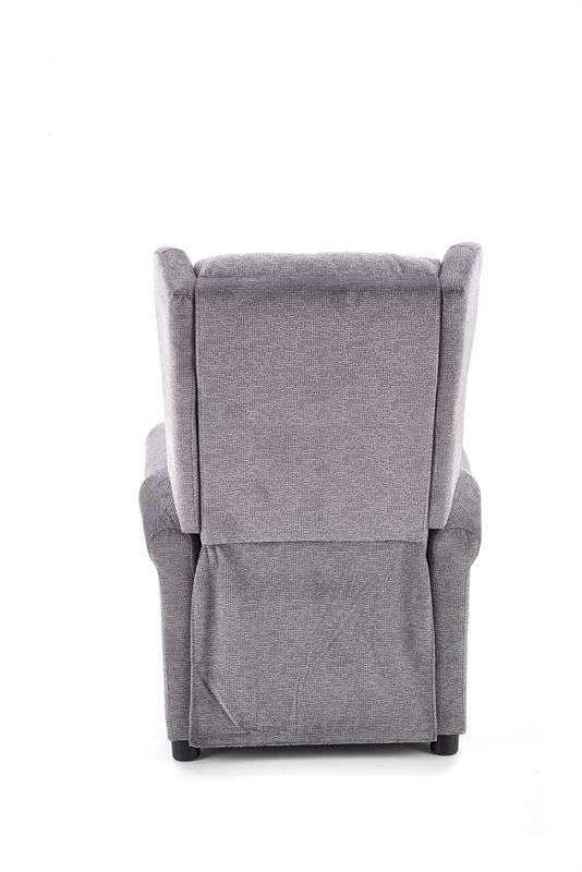 AGUSTIN M reclining chair with massage function, color: gray - Image 3