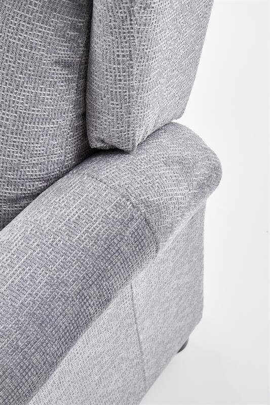 AGUSTIN M reclining chair with massage function, color: gray - Image 9
