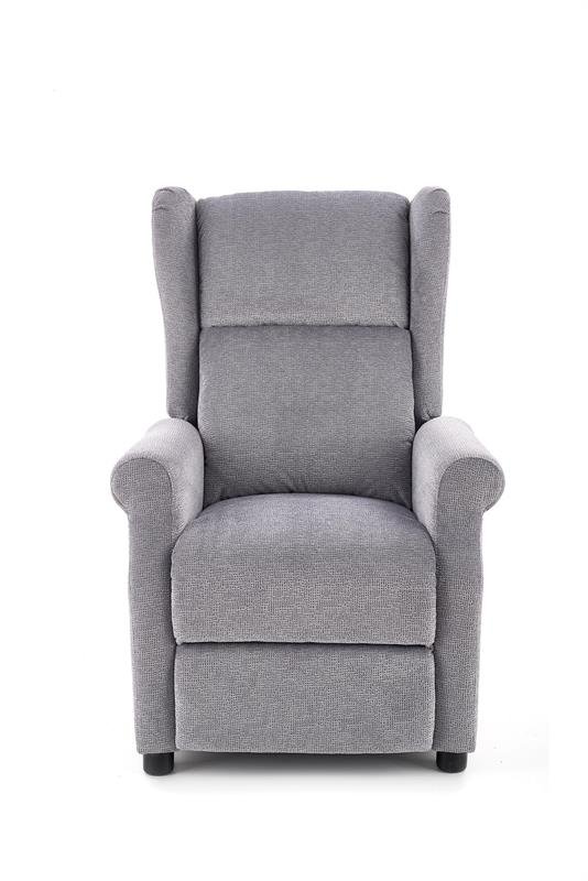 AGUSTIN M reclining chair with massage function, color: gray - Image 11