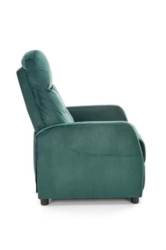 FELIPE 2 recliner chair color: dark green - Image 6