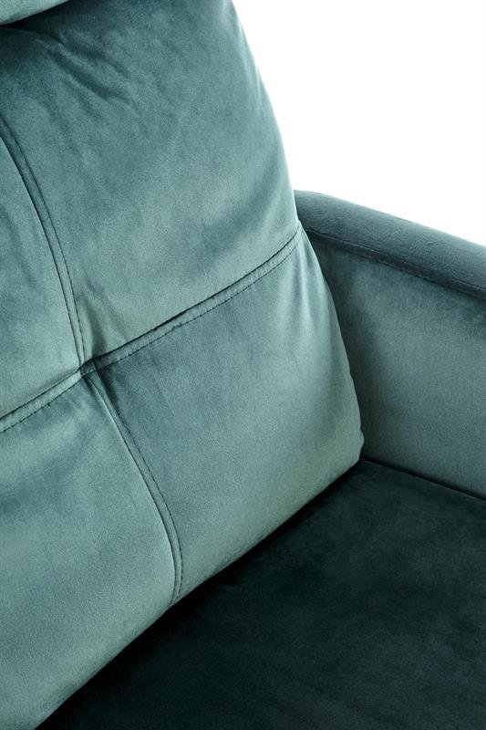 FELIPE 2 recliner chair color: dark green - Image 11