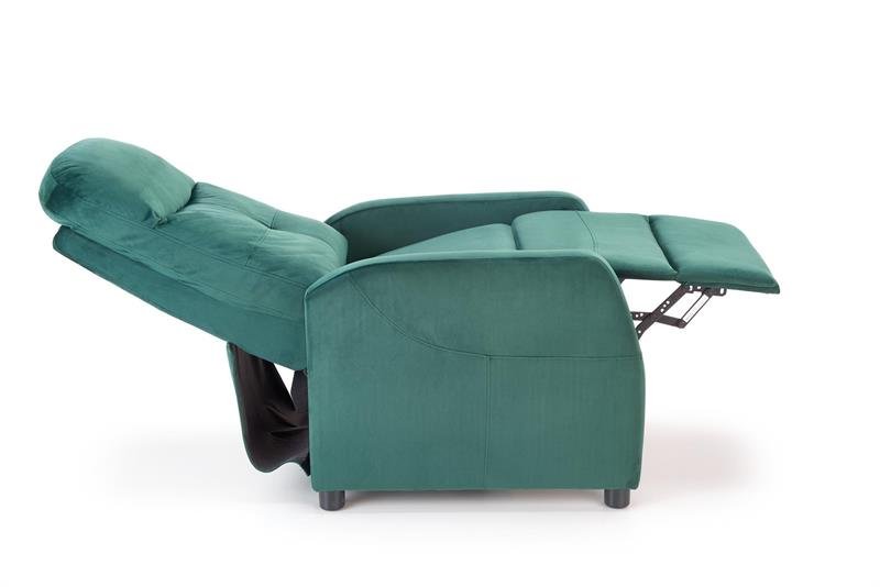 FELIPE 2 recliner chair color: dark green - Image 13