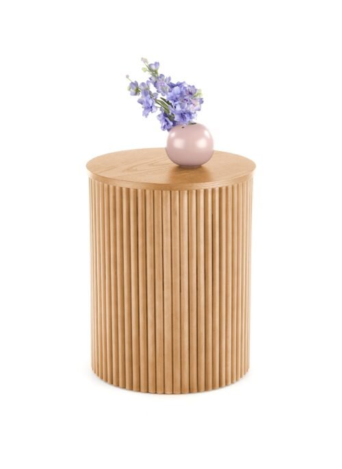 WOODY-S, round table, natural