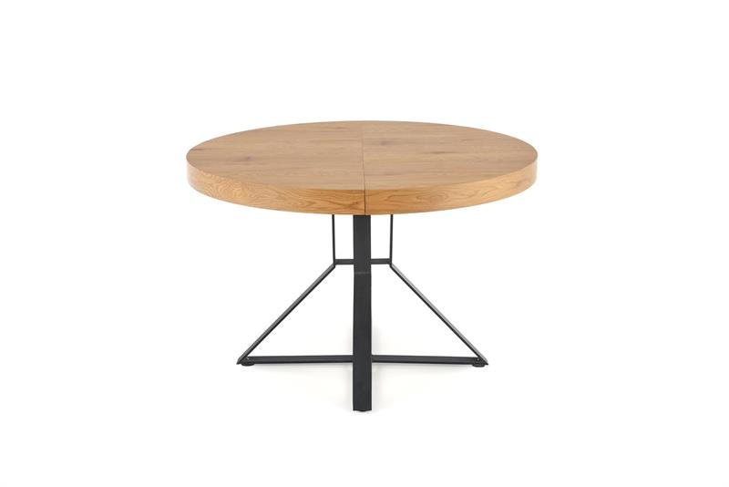 MERCY extendable table, color: table top - golden oak, legs - black - Image 8