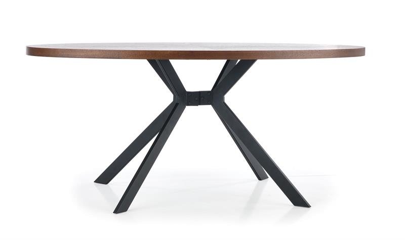 LOCARNO table, color: walnut / black - Image 8