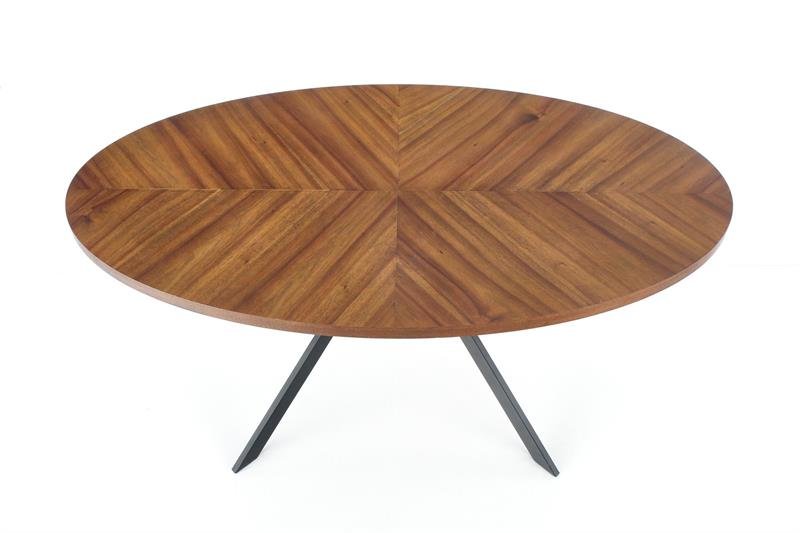 LOCARNO table, color: walnut / black - Image 10