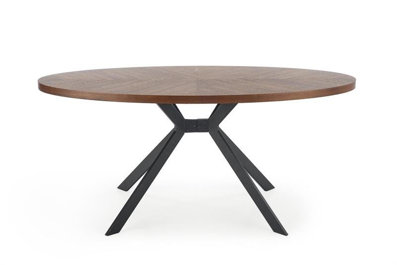 LOCARNO table, color: walnut / black - Image 13