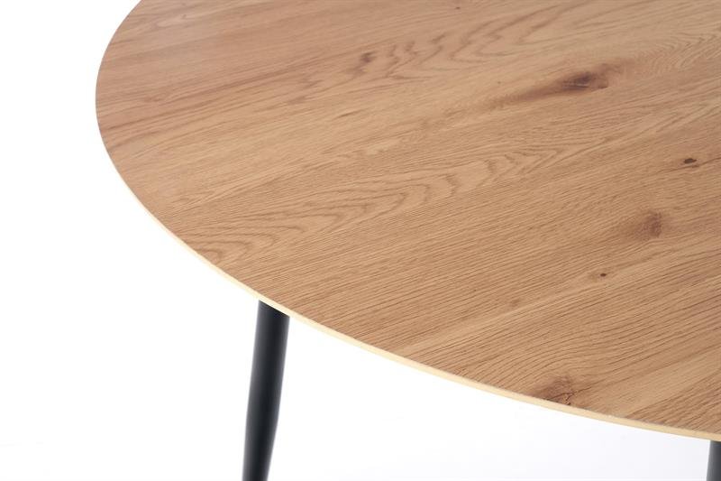 JACKSON table, color: table top - golden oak, legs - black - Image 5