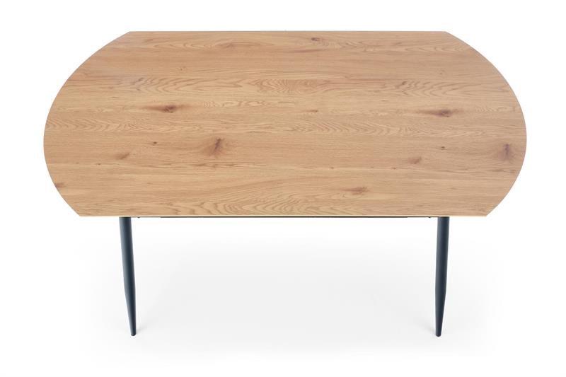 JACKSON table, color: table top - golden oak, legs - black - Image 7