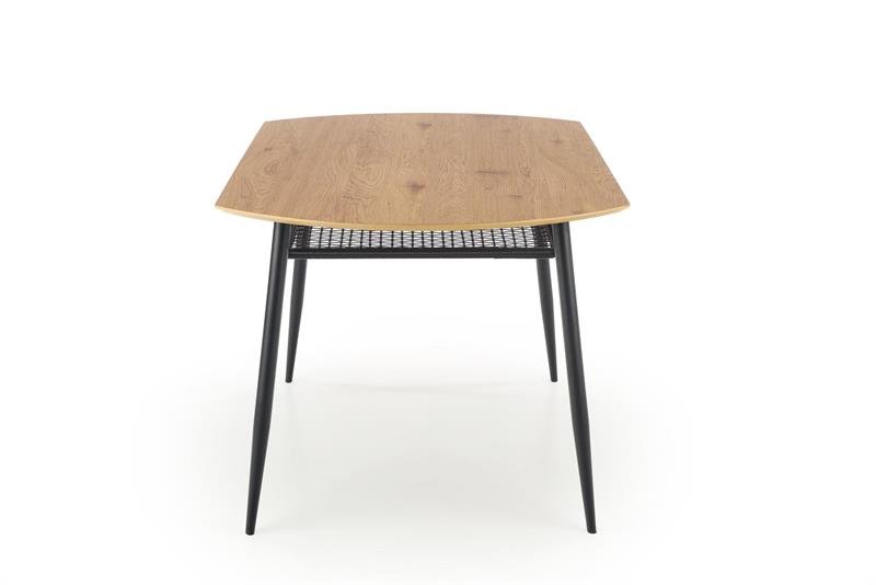 JACKSON table, color: table top - golden oak, legs - black - Image 8