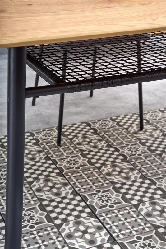 JACKSON table, color: table top - golden oak, legs - black - Image 11