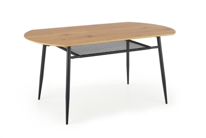 JACKSON table, color: table top - golden oak, legs - black - Image 14