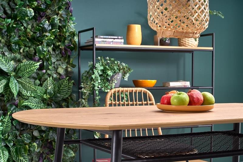 JACKSON table, color: table top - golden oak, legs - black - Image 16