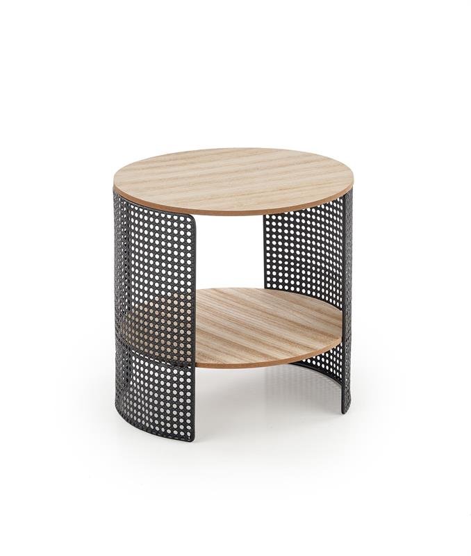 TRAFICA, round table, natural - black - Image 2