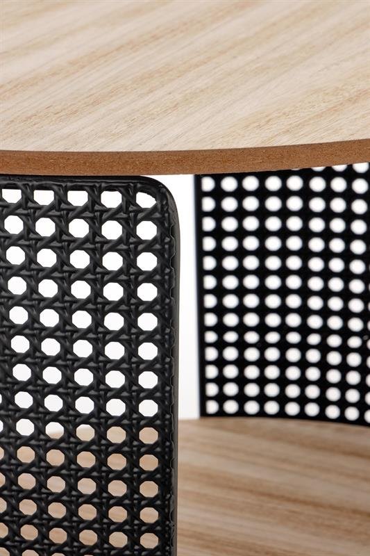 TRAFICA, round table, natural - black - Image 5