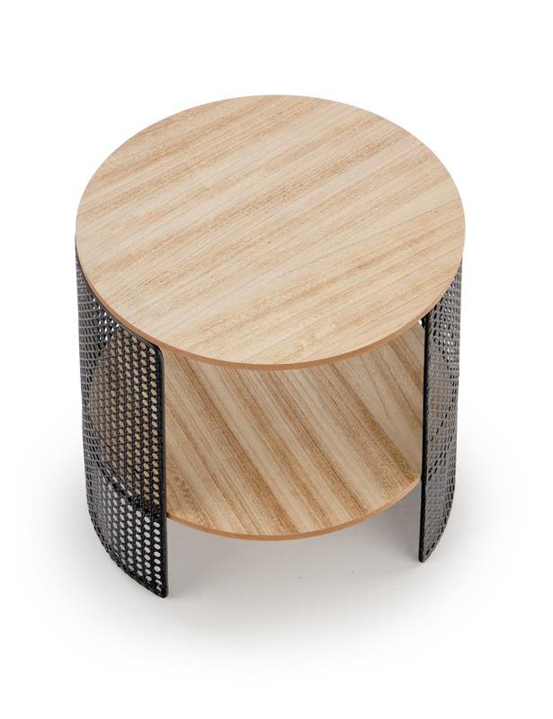 TRAFICA, round table, natural - black - Image 8