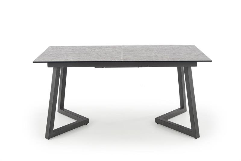 TIZIANO extendable table, color: table top - light gray / dark gray, legs - dark gray - Image 2