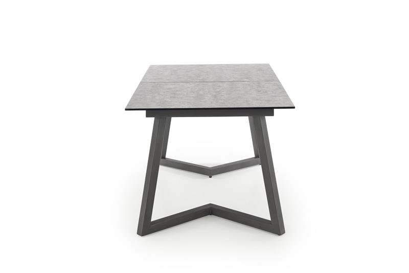 TIZIANO extendable table, color: table top - light gray / dark gray, legs - dark gray - Image 11