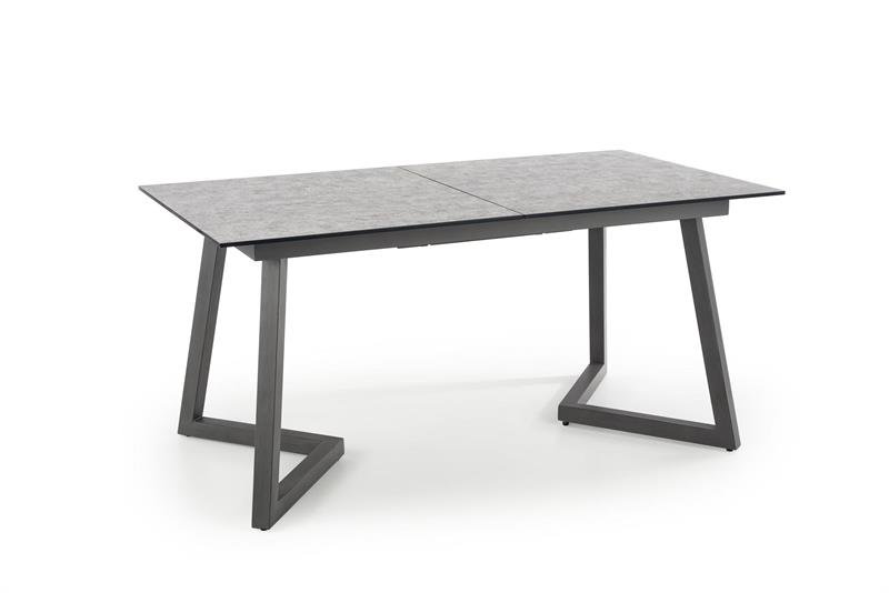 TIZIANO extendable table, color: table top - light gray / dark gray, legs - dark gray - Image 12