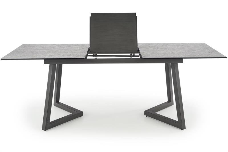 TIZIANO extendable table, color: table top - light gray / dark gray, legs - dark gray - Image 17